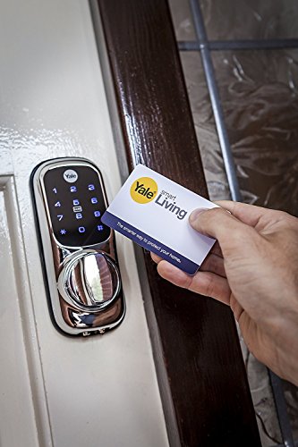Keyless Connected Smart Lock - Chrome Plated - User-Friendly Design