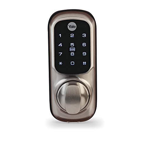 Smart Lock - Keyless Touch Keypad with Pin Code - Satin Nickel