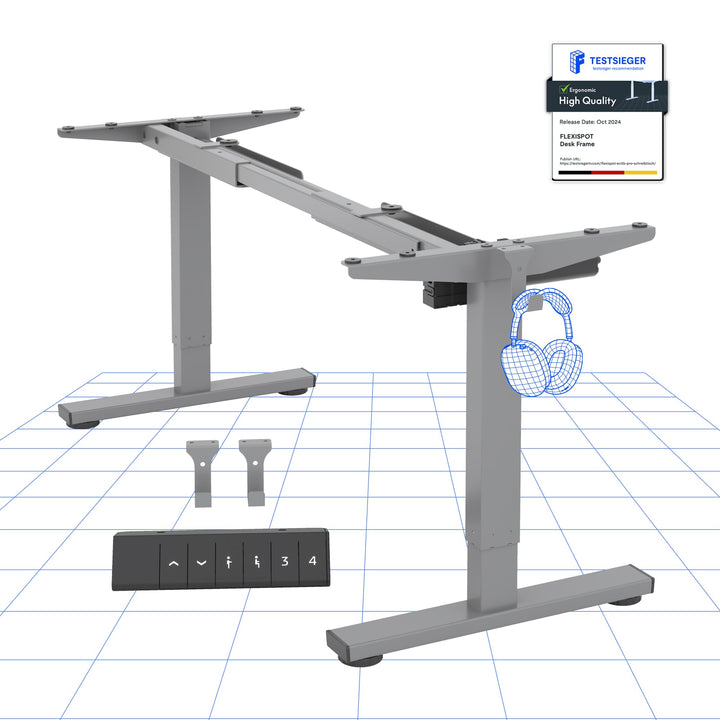 FlexiSpot electric standing desk with height adjustment feature