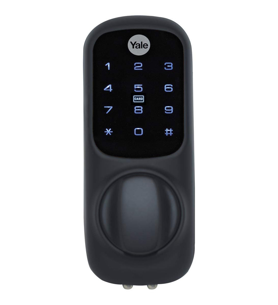 Smart door lock keyless nightlatch cylinder with Bluetooth compatibility