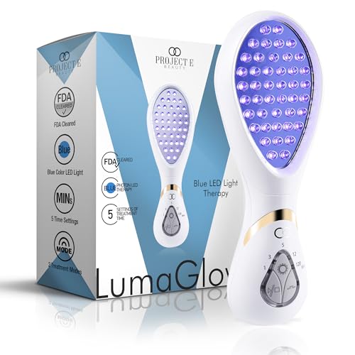 Red Blue Light Therapy Wand - Sonic Pulse Stimulation Device