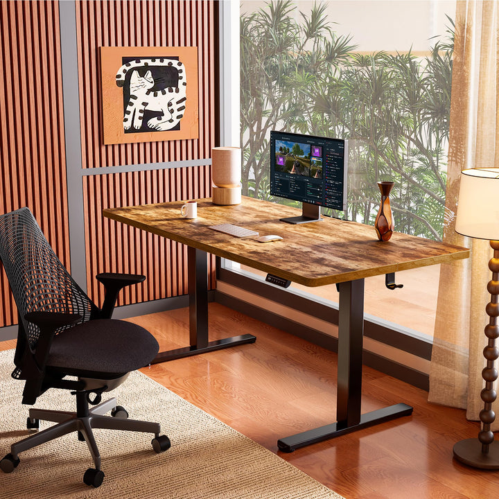 Electric Standing Desk - Height Adjustable 120 x 60cm - Ergonomic Workspace Solution