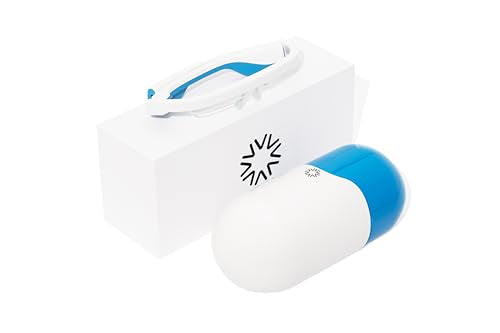 AYO Blue Light Therapy Glasses - Portable Light Lamp for Sleep and Energy