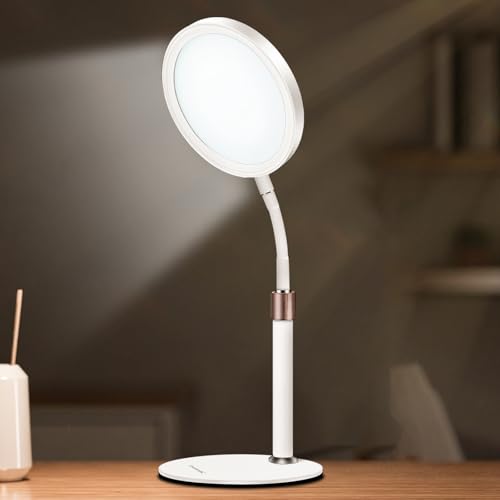 SAD Lamp - UV-Free Light Therapy with Adjustable Brightness and Timer
