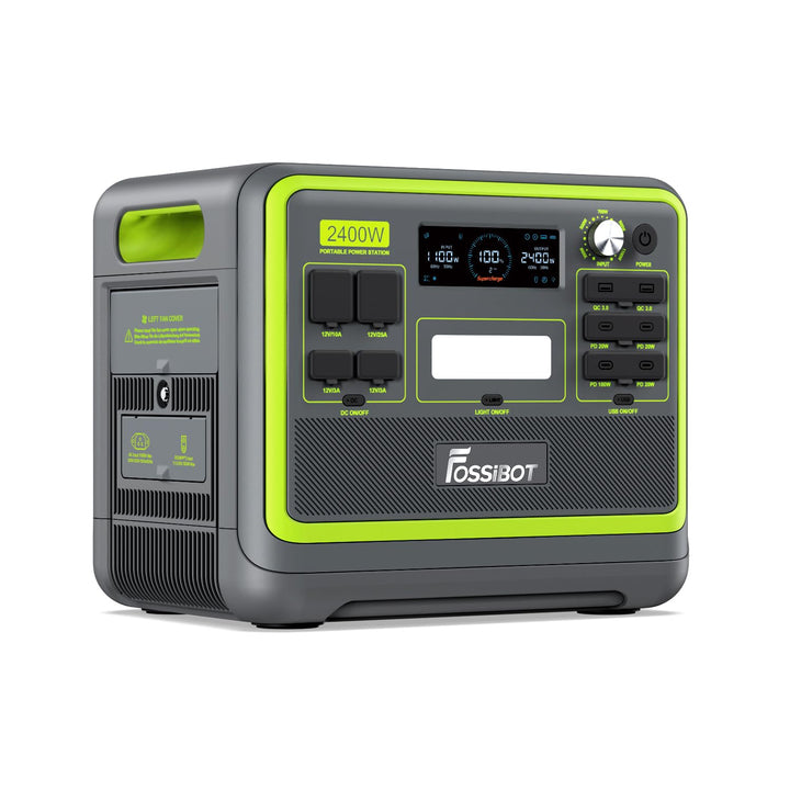 FOSSiBOT Portable Power Station F2400 with 2048Wh capacity