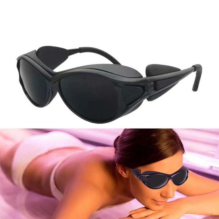 Red light therapy glasses for eye protection