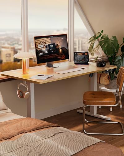 Electric Standing Desk 120x60cm Height Adjustable with 4 Memory Panel