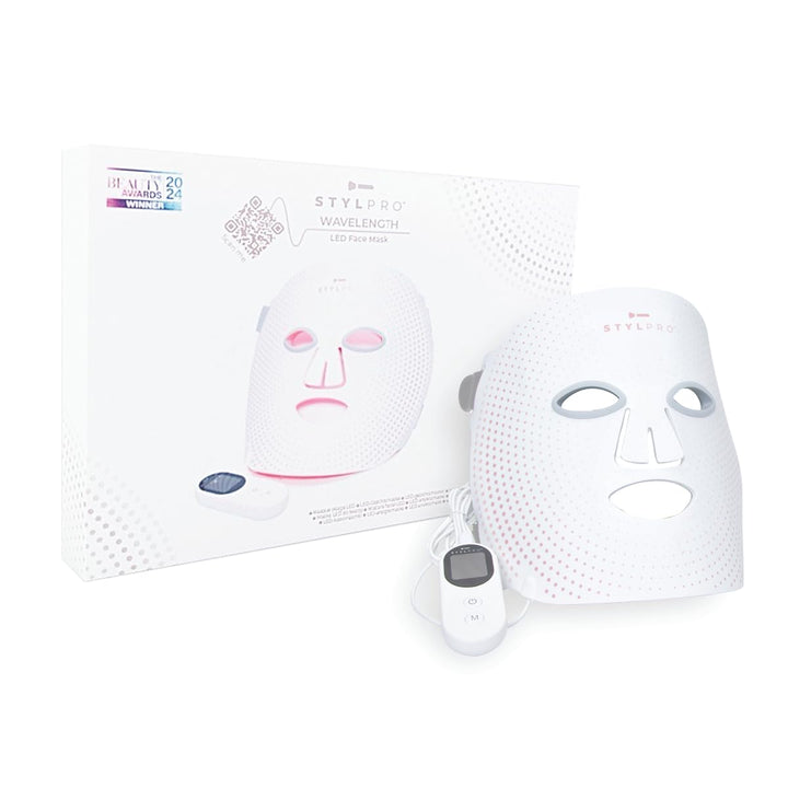 StylPro LED face mask with multi-mode skincare features