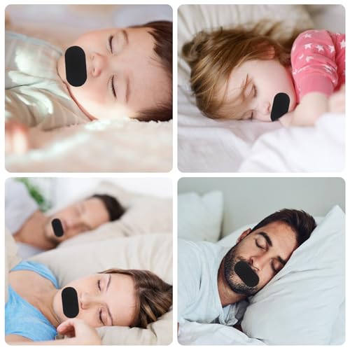 Sleep Tape - 35pcs Black Mouth Breathing Support