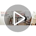 ErGear Height Adjustable Electric Standing Desk - 100x60cm - 80KG Capacity