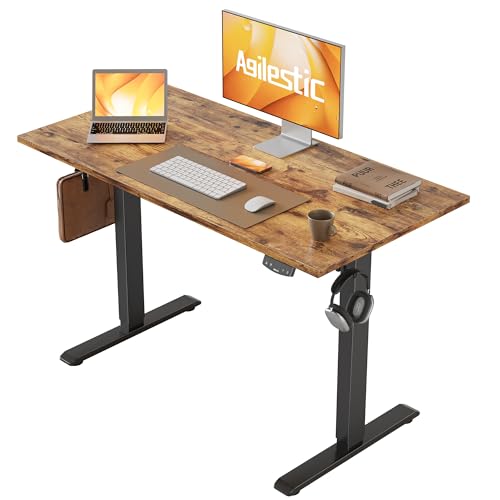 Agilestic Height Adjustable Standing Desk 100 x 60 cm with Memory Smart Panel