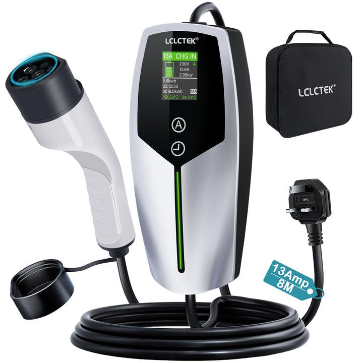 3 Pin EV Charger Cable Type 2 with LED display