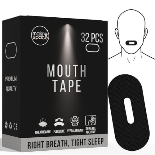 Aerate Mouth Tape - Anti-Snoring Sleep Aid - Hypoallergenic - 32 Strips
