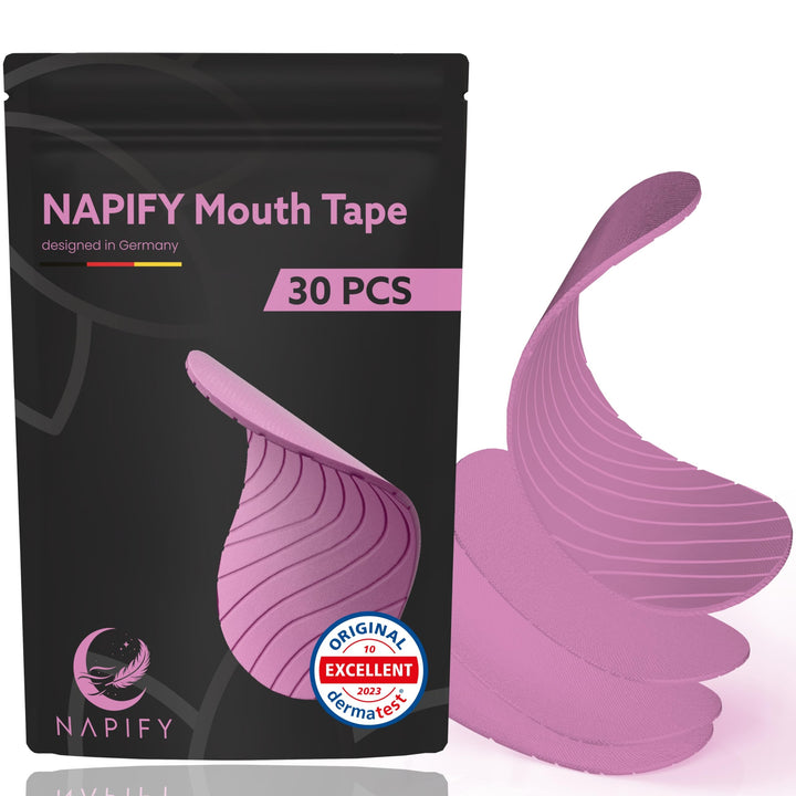 Mouth tape for sleeping, breathable sleep enhancer