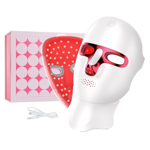 Cordless LED Face and Neck Mask - 7 Colours, 360 Beads, Rechargeable