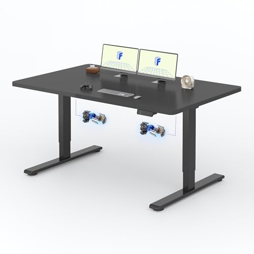 QB2 Electric Standing Desk - Height Adjustable 140 x 70cm with Memory Panel
