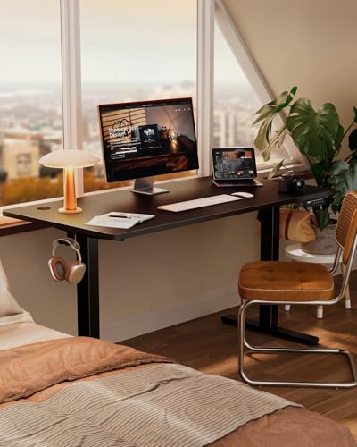 Electric Standing Desk - Height Adjustable with Memory Panel - Ergonomic Design