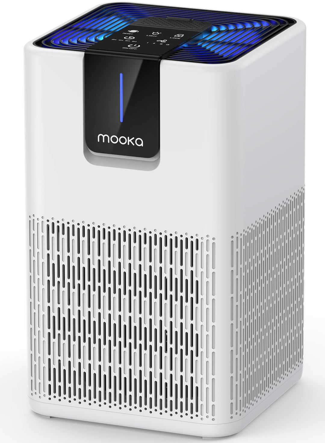 Air purifier for large rooms with HEPA filter and aromatherapy function