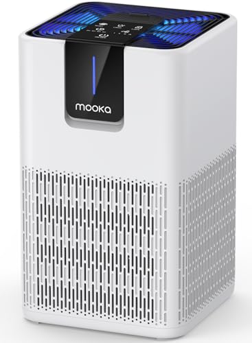 Air Purifier - Large Room - H13 HEPA - White - Aromatherapy & Quiet Mode