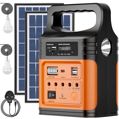 20000mAh Solar Power Bank Station - Fast Charging Portable Generator