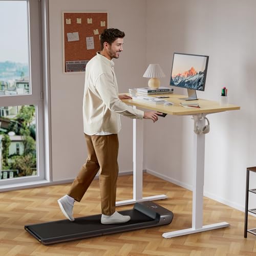 WALKINGDESK Electric Height Adjustable Standing Desk - Oak - 120 x 60 cm