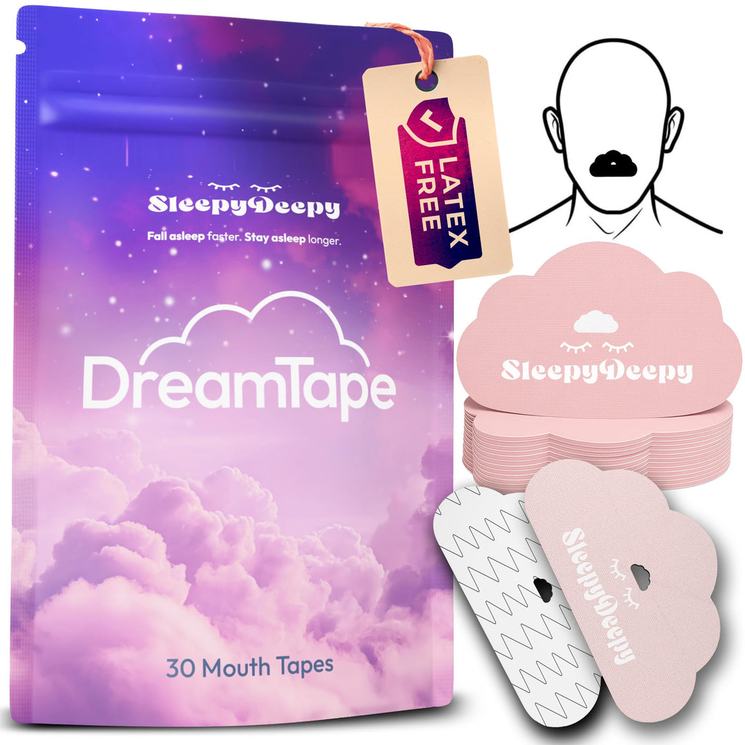 DreamTape mouth tape for nasal breathing, pink