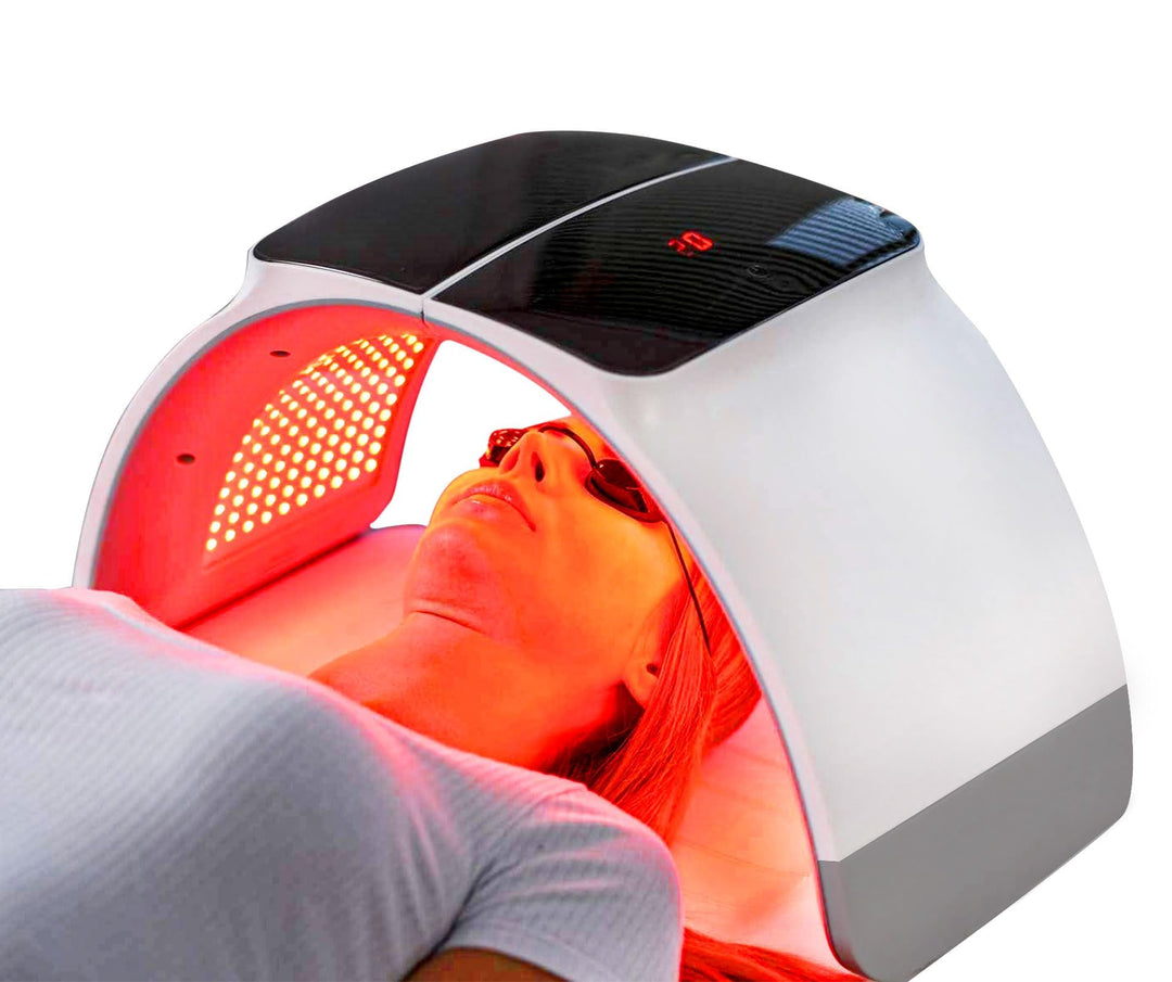 Red Light LED Face Mask with infrared therapy feature