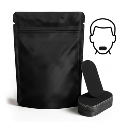 Anti-Snoring Mouth Tape - Black Hypoallergenic Breathable Strips