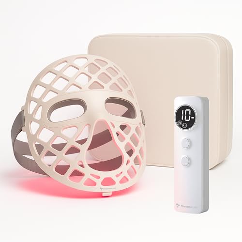 Aura Pro Red Light Therapy Mask | LED Face Device with Silicone Design