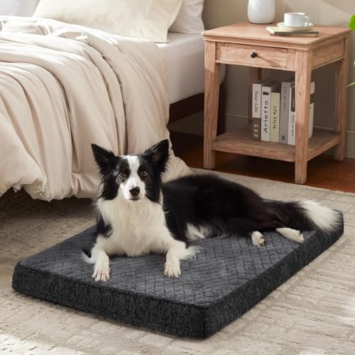 Comfort Orthopedic Dog Bed - Large Washable Mattress with Removable Cover - 89x56x8CM