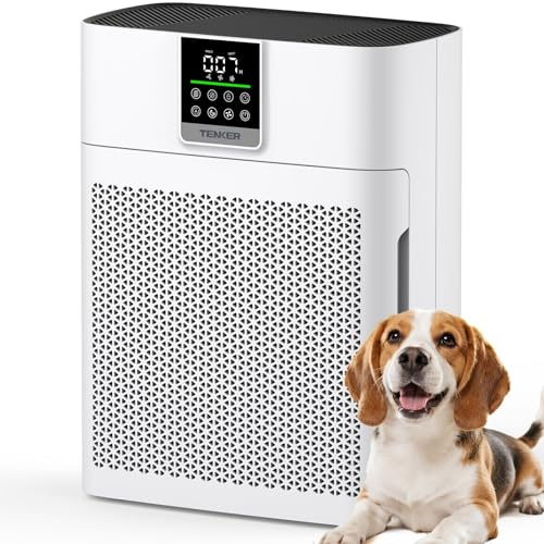 TENKER HEPA Air Purifier AP2410 for Home - 2180 sq ft, PM2.5 Monitor