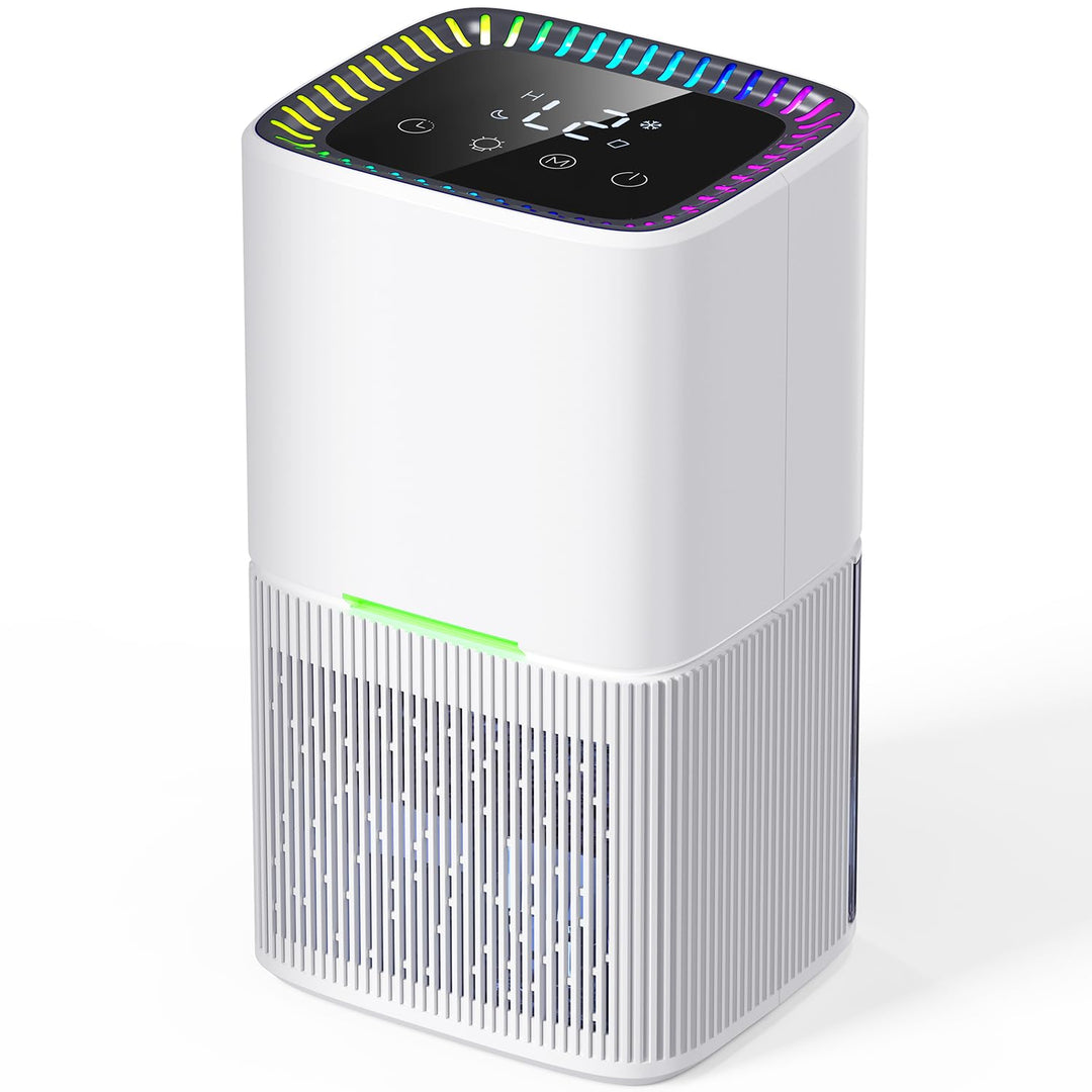 Home dehumidifier with 1.8L capacity and quiet operation